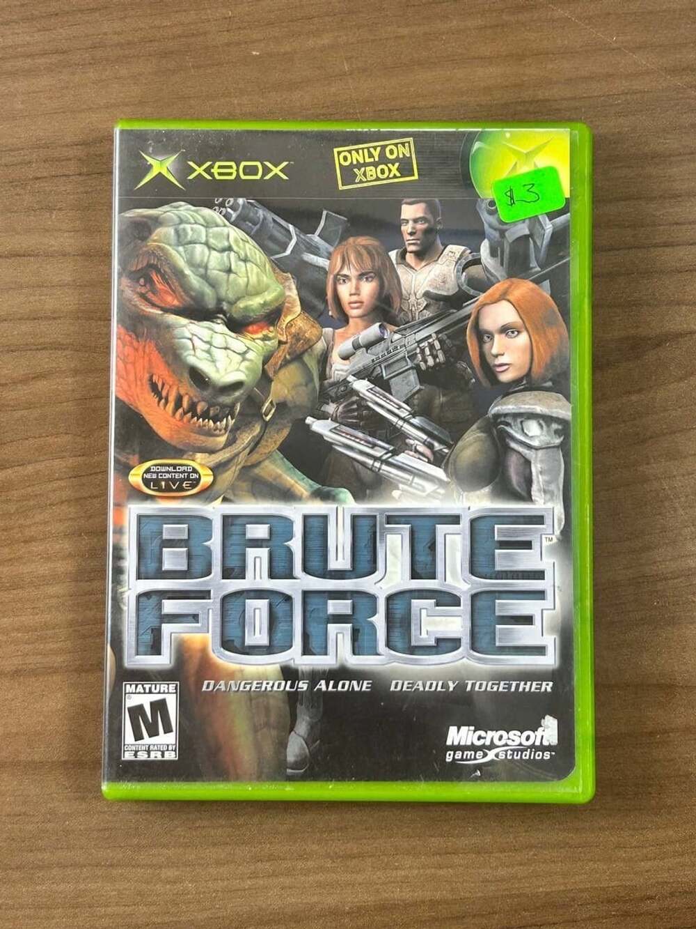 Brute Force Microsoft Xbox 2003 CIB Complete w/ Case Manual